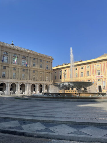 Gênes fontaine