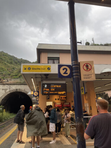 Les cinq terres gare