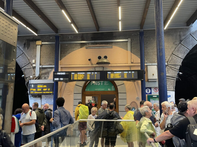 Les cinq terres gare