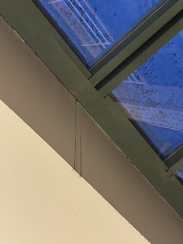 Infiltration d&rsquo;eau cantine Couffignal