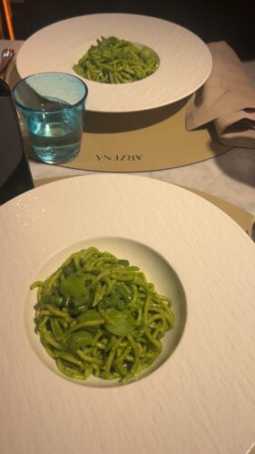 Pâtes pesto