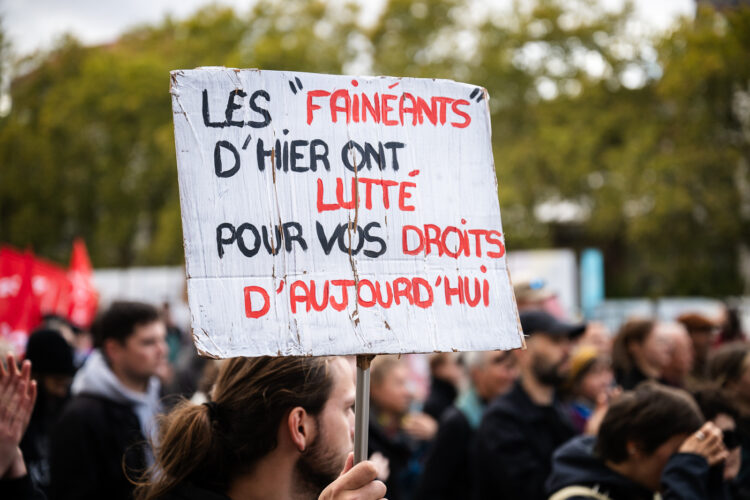 Manifestation Gilets-jaunes Jeunesse 24 octobre