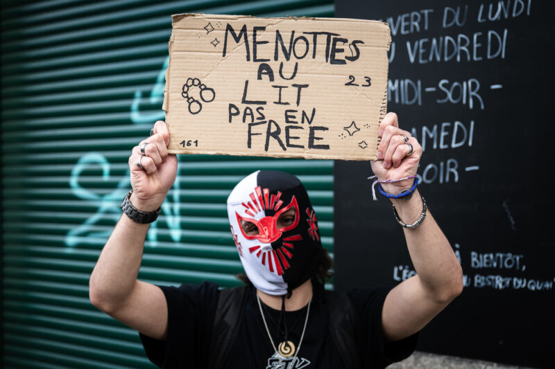 Manifestation Gilets-jaunes Jeunesse 24 octobre