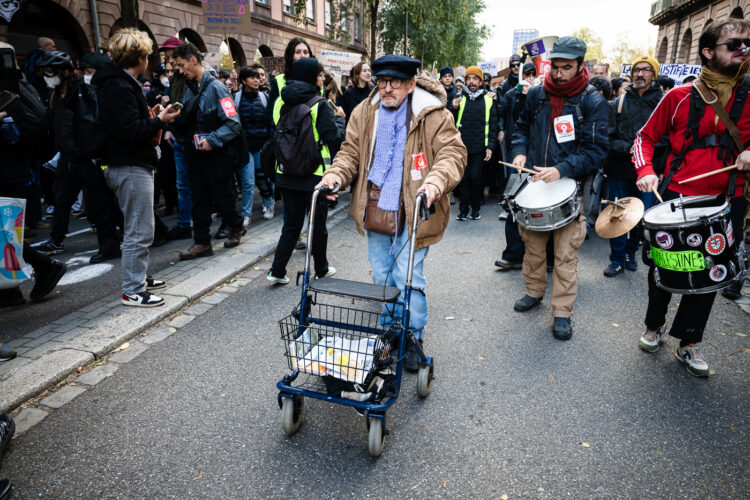 Manifestation Gilets-jaunes Jeunesse 24 octobre