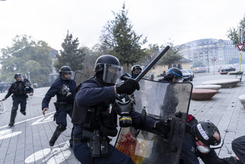 Manifestation 24 octobre – violence policière