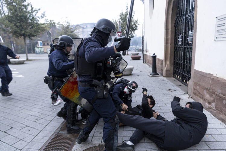Manifestation 24 octobre – violence policière