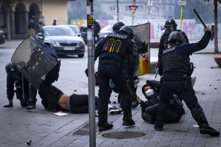 Manifestation 24 octobre – violence policière