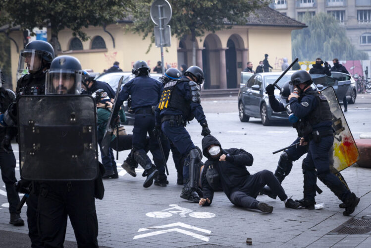 Manifestation 24 octobre – violence policière